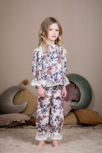 Victorian style kids pyjama set Grace | Best children's nightwear ...