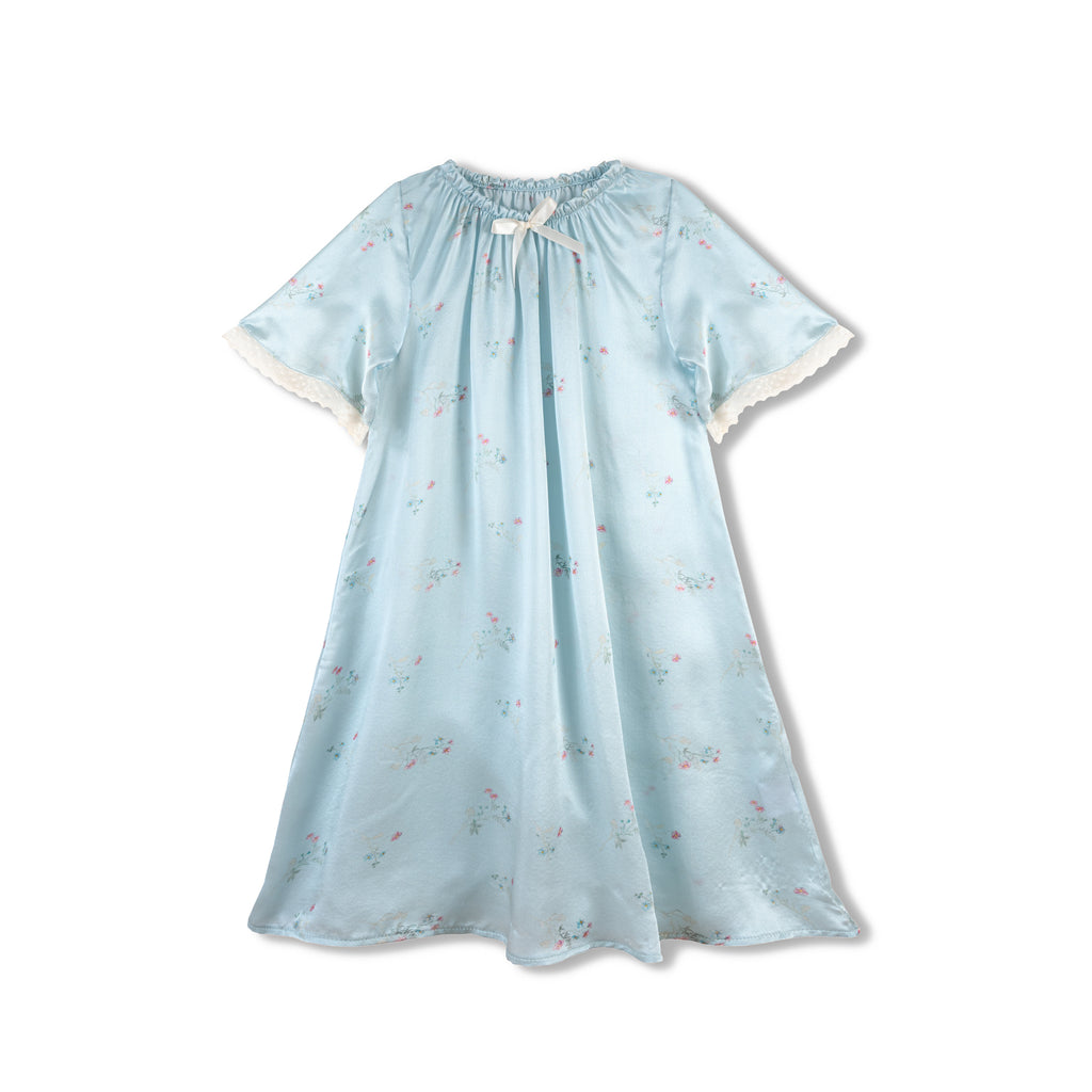 Graceful children’s silk nightdress Antonia