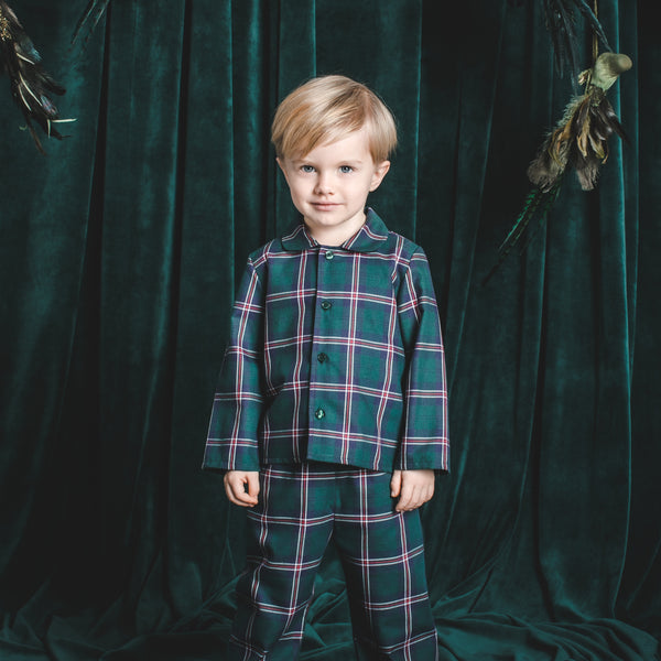 Tartan 2025 boys pyjamas